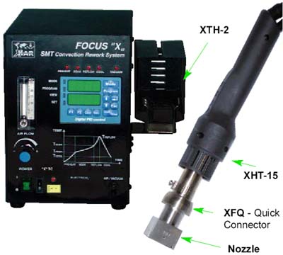 Focus "X" Programmable SMT Rework/Repair Unit